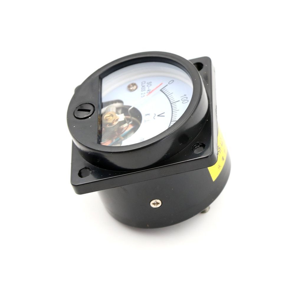 Voltmeter SO-45 AC 0-300V Round Analog Dial Panel Meter Voltmeter Gauge New