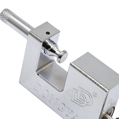 Heavy Duty Anti Rust Shutter Padlock With 3 Keys High Security Shackle Lock