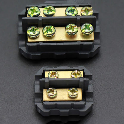 High Power Quick Terminal Block Conductor Brass Wire Connector  Electrical