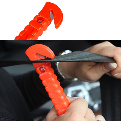 2X Car Emergency Hammer Window Glass Breaker Seat Belt Cutter Safety Escape Tool – Compatible with Seat