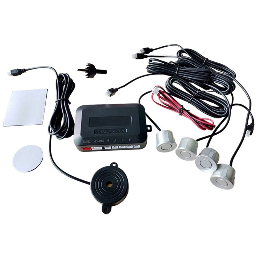 22mm Parking Sensor Kit 12V Car Parking Sensor Kit Reverse Radar Sound  Car