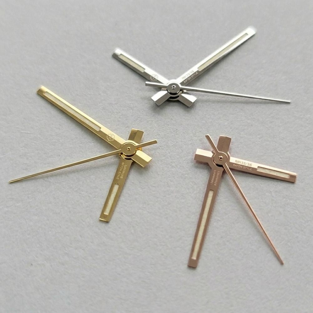 Green Luminous Watch Hands for NH35/NH36/4R/7S Movement Watch Modification