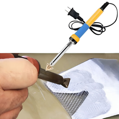100W Plastic Welding Welder Kit Car Surface Bumper Repair Soldering Iron Tool