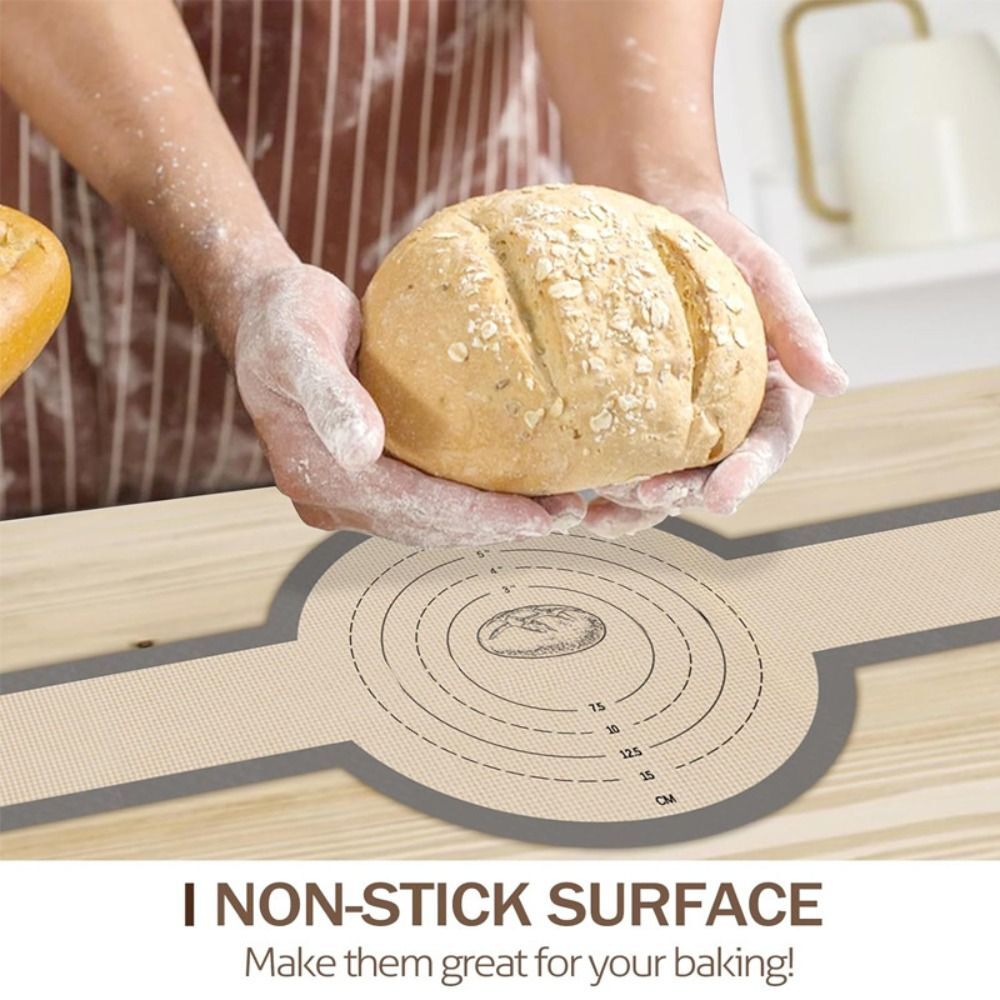 1x Bread Dough Transfer Baking Mat Sourdough Sling LongHandle Loaf Ovens Liner