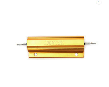 BULK 1R-100R OHM 100W Power Resistor Aluminum Shell Case Wirewound Resistors