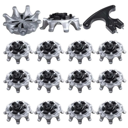 14Pcs Replacement Golf Shoe Spikes Footjoy Removable Screw in Studs Fast Twist – Compatible with Golf