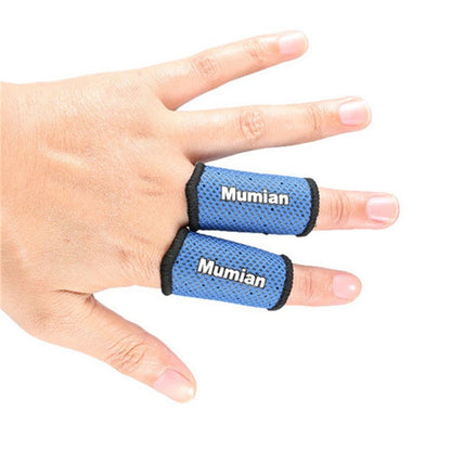 Elastic Finger Sleeve Finger Support Band Breathable Finger Protection Guard AU～