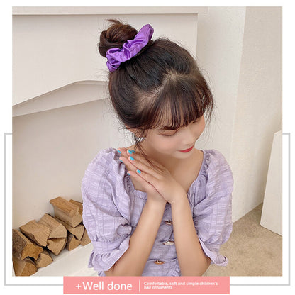 LED Light Up Hair Scrunchies Glow Ties Party Accessories Cute Teens Girls AU