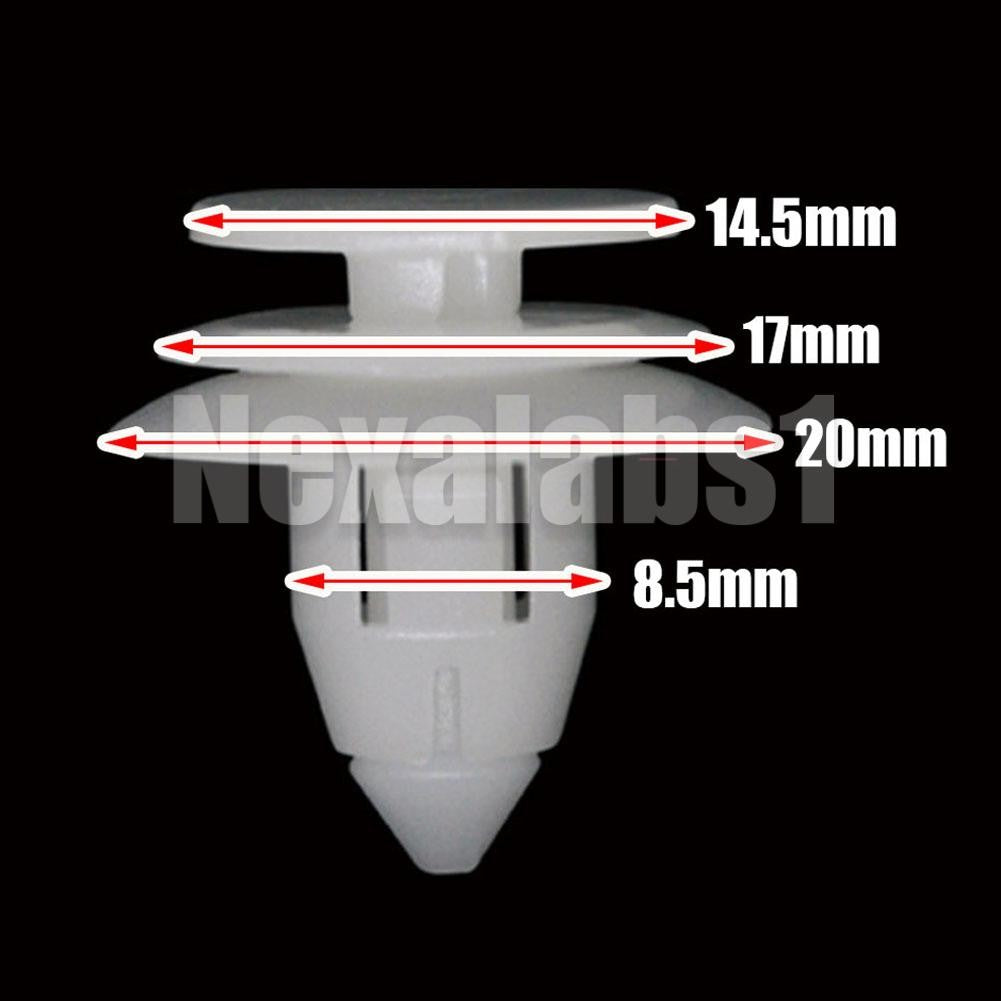 10 Compatible with Ford Falcon BA BF FG Interior Door Panel Liner Trim Card Clips Fasteners'