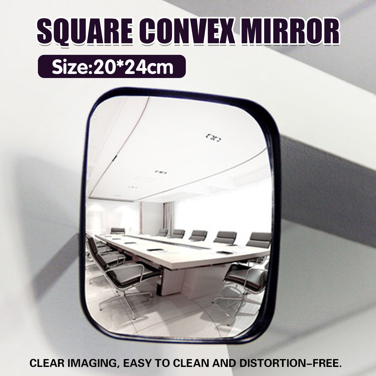 Square Convex Mirror Safety Mirror Blind Spot Mirror High-Quality Office AU