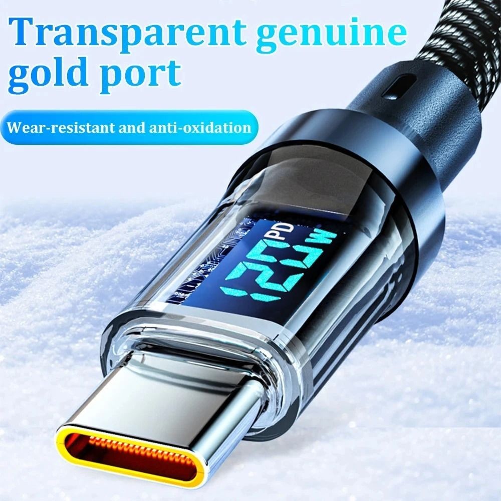 Fast Charging USB To Type-C Cable Compatible with Huawei / Xiaomi / Samsung / Vivo