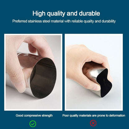 Round Chimney Pipes Stainless Steel Stove Pipes Flue Extension Tube  Camping