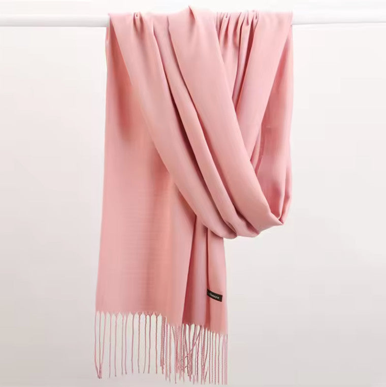 AU STOCK OVERSIZE CASHMERE PASHMINA SOLID WRAP SOFT SCARF/SHAWL SC019