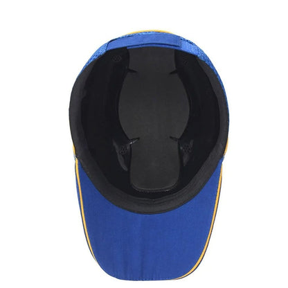 Work Safety Bump Cap Portable Baseball Hat Comfortable Head Protection Unisex