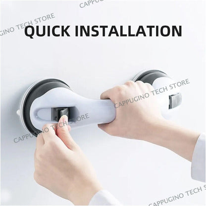 2x Safety Bathroom Aid Bath Shower Hand Grab Grip Towel Suction Rail Bar Handle
