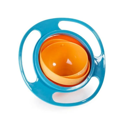 Baby Feeding Baby Gyro Bowl Universal 360 Rotate Spill-Proof Bowl+Spoon AU