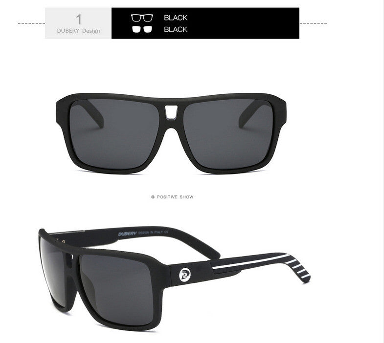 DUBERY Sunglasses Polarized UV400 Driving Sport Outdoor Fishing Mens Eyewear AU