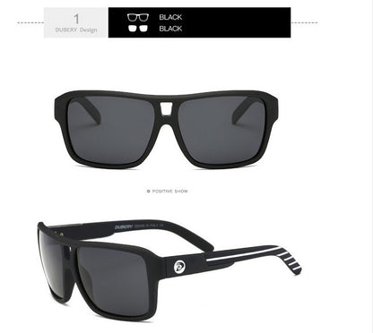 DUBERY Sunglasses Polarized UV400 Driving Sport Outdoor Fishing Mens Eyewear AU