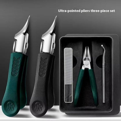 Stainless Steel Oblique Toe Nail Trimmers Eagle Beak Nail Clipper