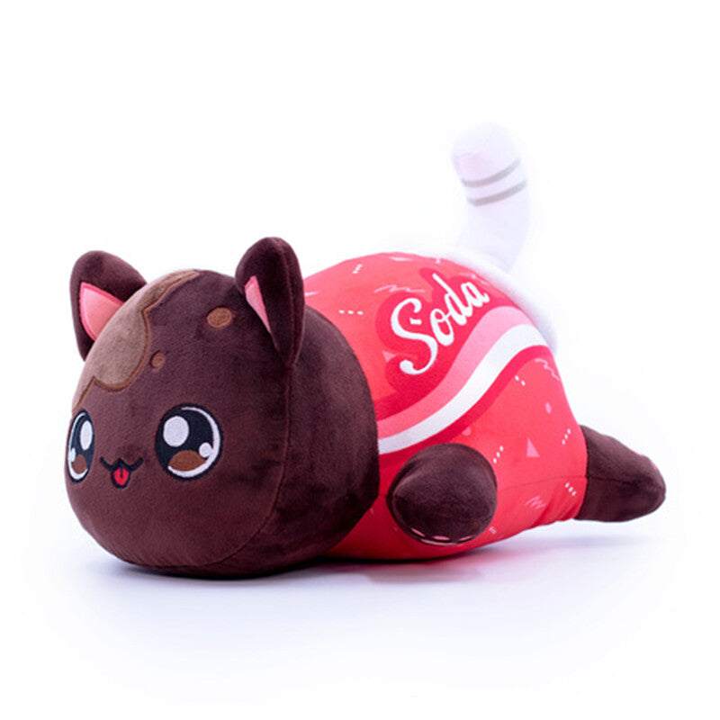 Cute Aphmau Plush Doll Food Cat Plushies Toy Donut Burger Stuffed Dolls GIFT AU