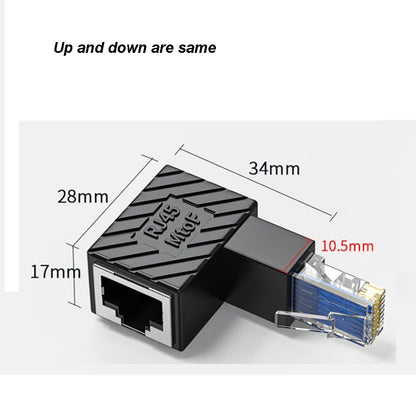 Male To Female Ethernet Cord Extender for Cat5 Cat6 LAN Ethernet Network Cable