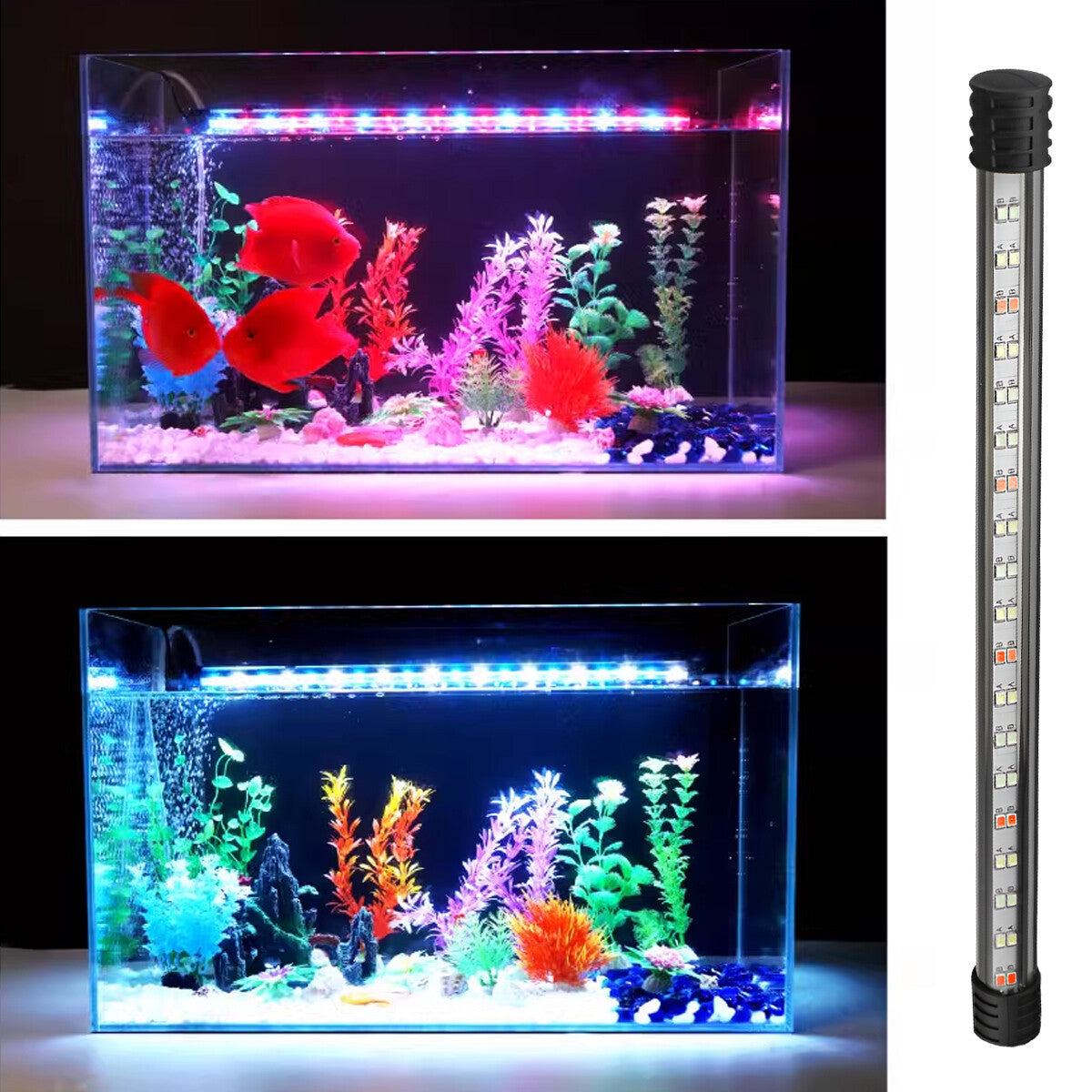 Fish Tank Aquarium LED Light RGB Full Spectrum Waterproof Lamp Aqua Lighting AU