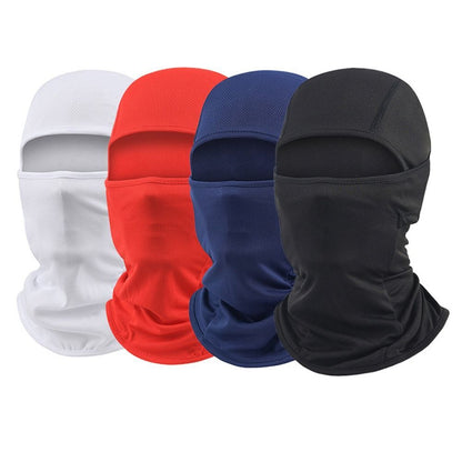 Cycling Helmet Cycling Balaclava Full Face Cap Face Cover Cooling Neck