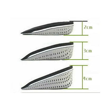 Unisex Insole Heel Lift Insert Shoe Pad Height Increase Cushion Elevator_Taller