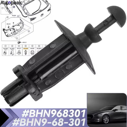 For Mazda 3 CX-3 CX30 MX30 Parcel Shelf Strap Hanger Pin Clip BHN968301