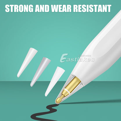 5Pcs Replacement Tips Compatible with Apple Pencil Tip 1St 2Nd PRO Generation Extra Nibs Nib