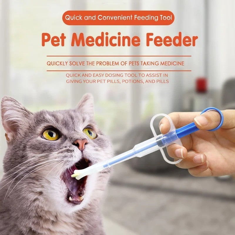 Tablet Syringe Pusher Cat Pill Shooter Dog Piller Pill Gun Pet Pill Dispenser
