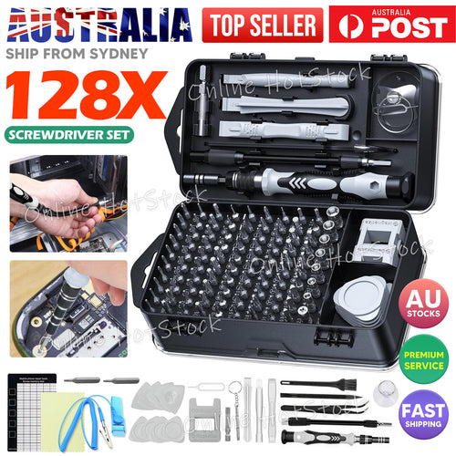 128 IN 1 Precision Screwdriver Set Torx Computer PC Phone Watch Repair Tool Kit