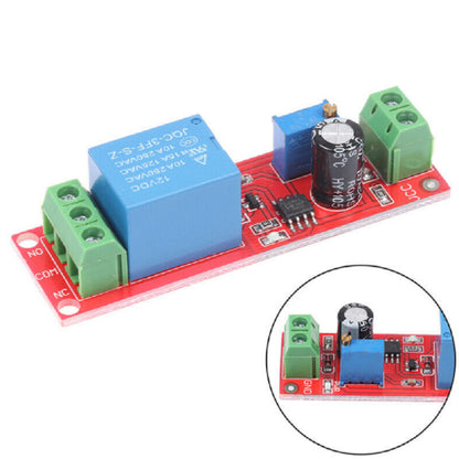 12V Delay Timer For NE555 Monostable Switch Relay Module Adjustable