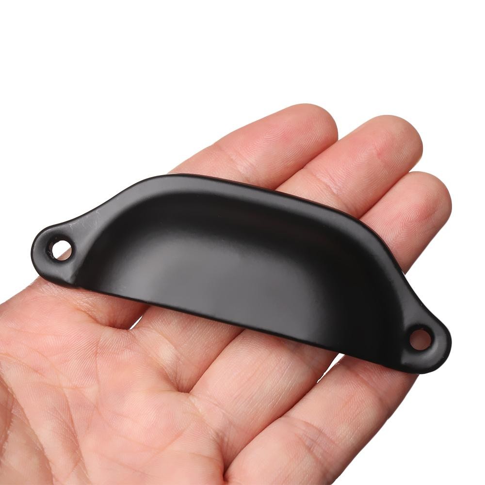 Shell Shape Antique Brass Wardrobe Pulls Cabinet Pulls Drawer Knob Door Handle