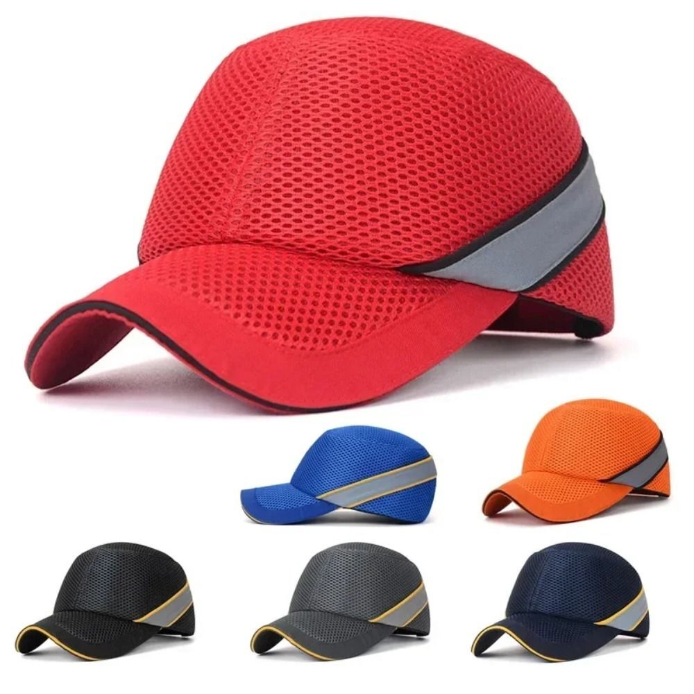 Work Safety Bump Cap Portable Baseball Hat Comfortable Head Protection Unisex