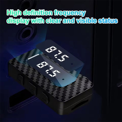 USB Car Bluetooth 5.3 FM Transmitter USB Audio Adapter Hands- Calling 3.5mm OZ