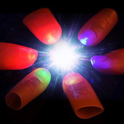 Amazing Finger Light Luminous Thumbs LED Gift Magic Thumb Light  Party Props