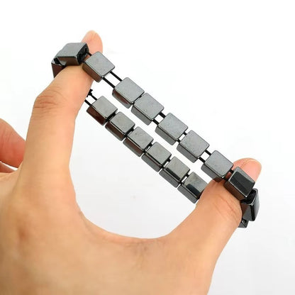 2 PCS Hemys Hematite Bracelet for Men, 2025 New Hemios bracelet
