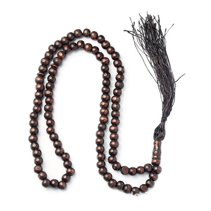 Wood Tasbih Prayer Beads 33/99 Muslim Prayer Beads Islamic Handheld Prayer Beads