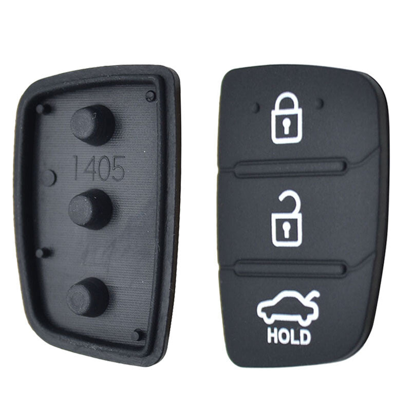 Rubber Repair Car Key Fob Cover Case Compatible with Hyundai Tucson Santa fe I20 Elantra