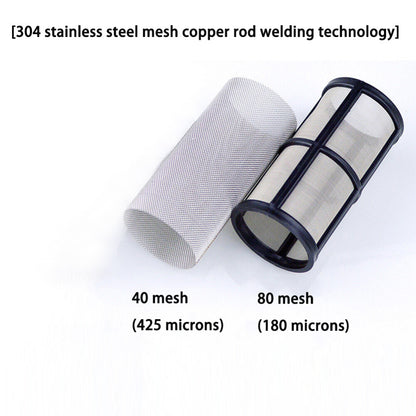 20/25mm Irrigation Garden Water-Pump Strainer Mesh Flow Lawn Inline High Filter