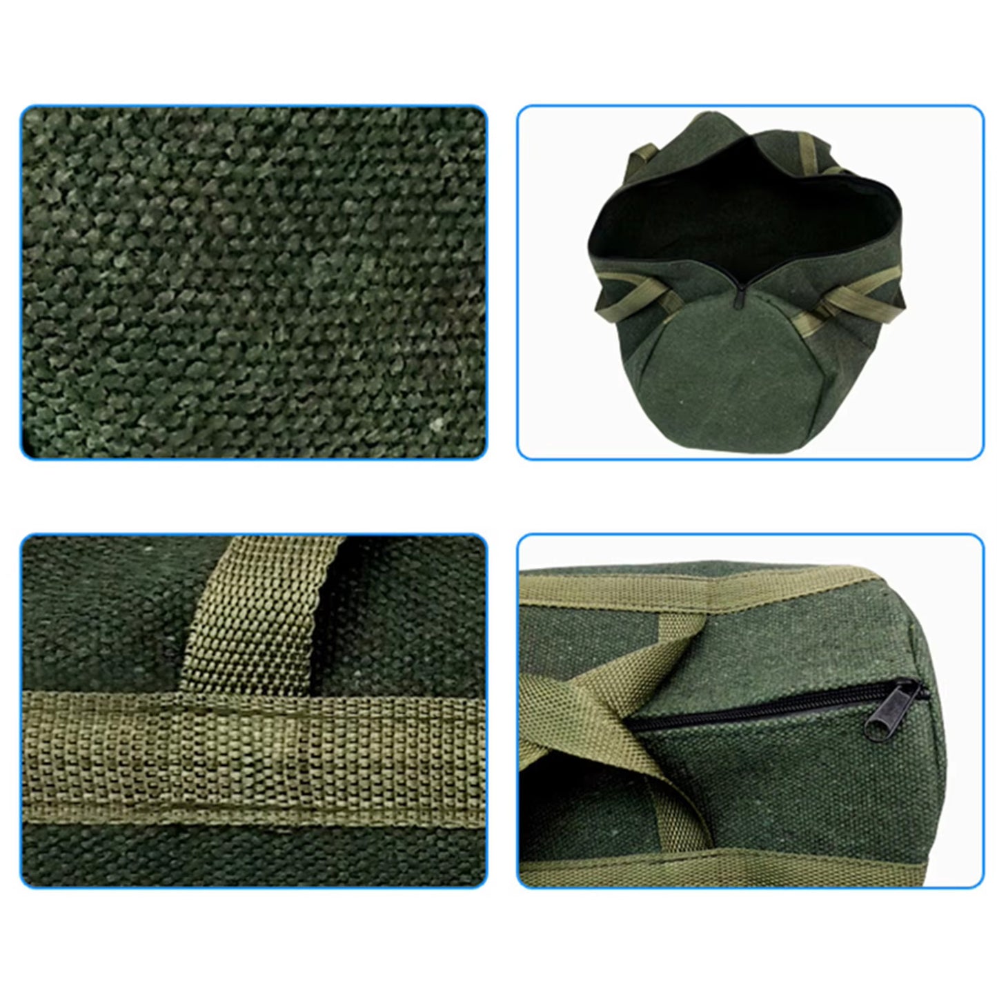 Waterproof Tool Bag Pouch Portable Storage Toolkit Canvas Hand Case Heavy Duty