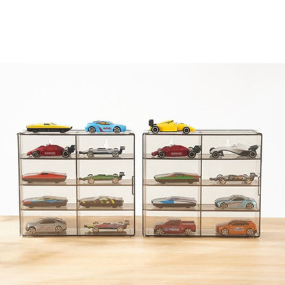 8 Grids Toy Model Cars Display Box 1:64 Display Rack Cabinet  Hotwheels Cars