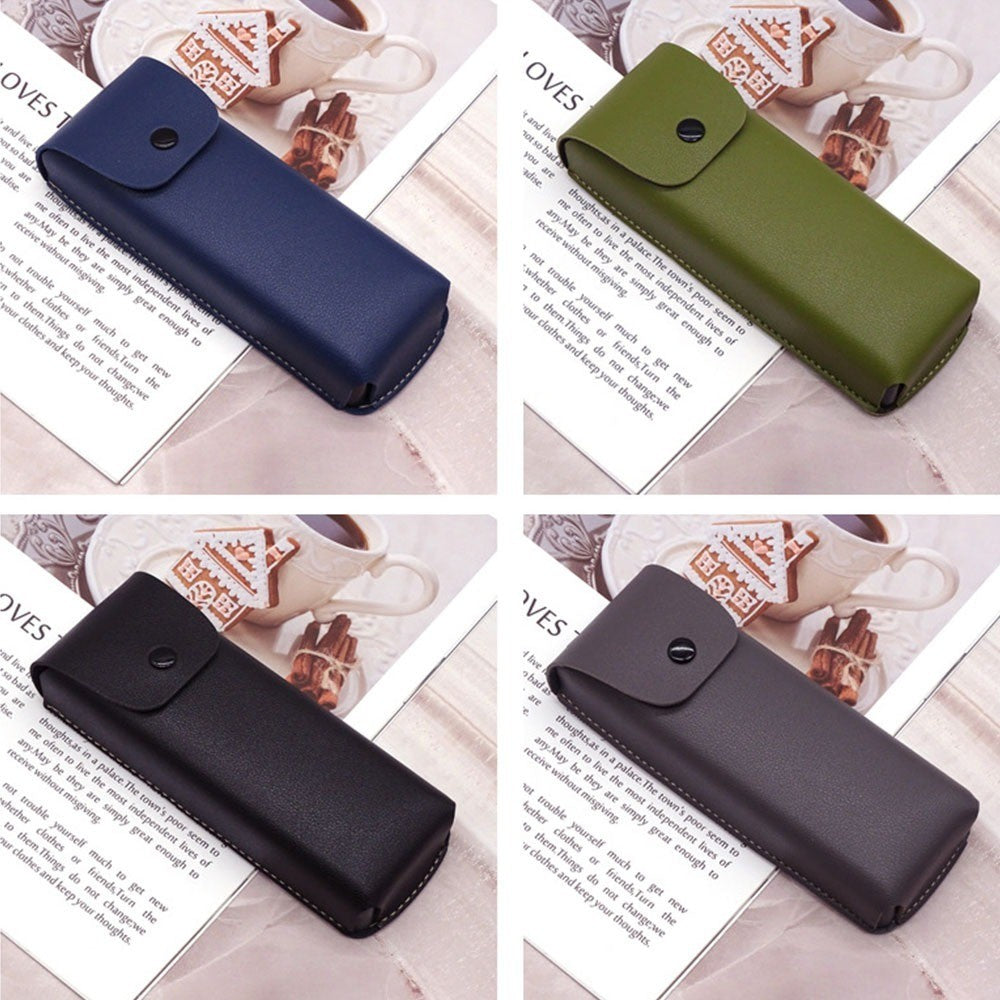 PU Leather Eyeglass Box Portable Soft Shell Eyeglass Case New Eyewear Bag