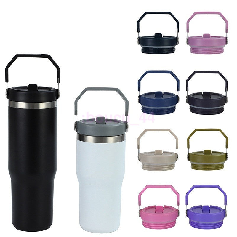 NEW Tumbler Lid Compatible with Stanley IceFlow 30oz Spill Proof Tumbler Cover with Handle