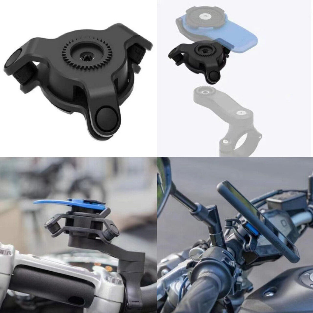 Phone Mount Quick Twist Lock Bike Motorcycle Handlebar Holder Shock Absorber AU