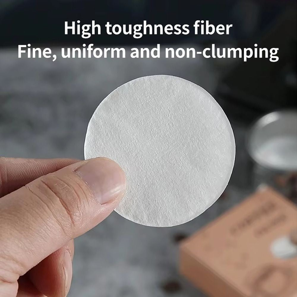 100Pcs Round Coffee Filter Paper Espresso Portafilter Accessories  Barista Tools