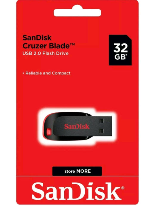 USB Flash Drive SanDisk 32GB 64GB 128GB 16GB Memory Stick Pen USB Cruzer CZ50