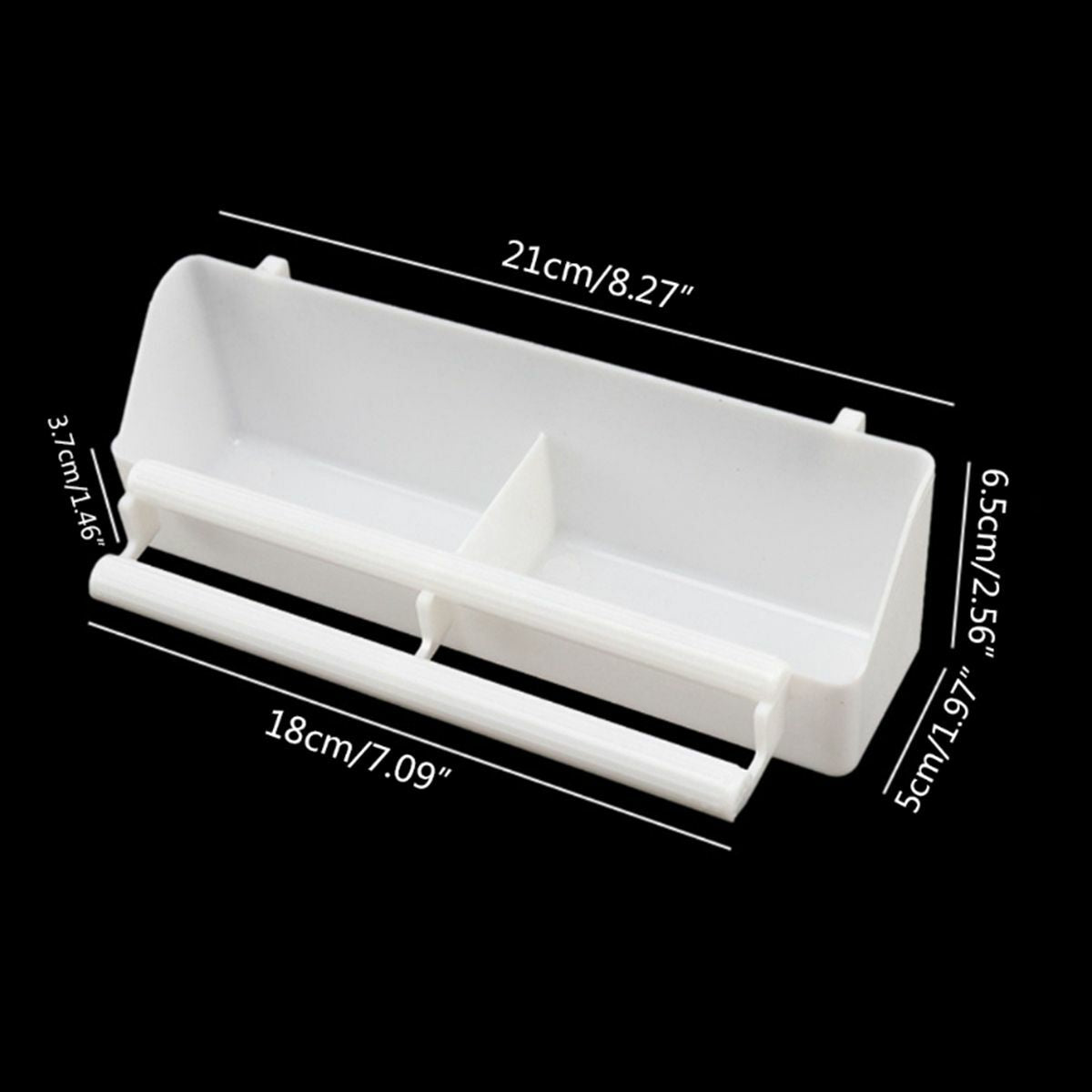 Parrot Pet Cage Bird Food Feeder Bowl Standing Hanging Bowl Water Dispenser Box.