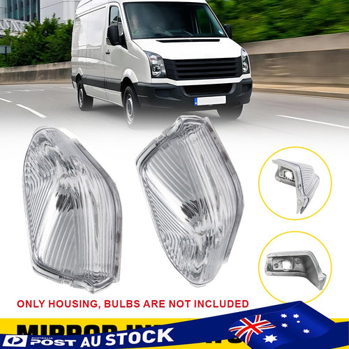 For MERCEDES Sprinter 06-17 LEFT & Right SIDE DOOR WING MIRROR INDICATOR LENS